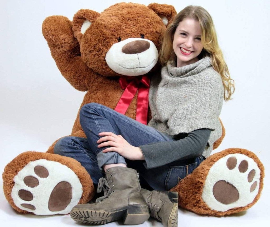 Giant Teddy Bear in Big Box Fully Stuffed & Ready to Hug: Tshirt I Love You