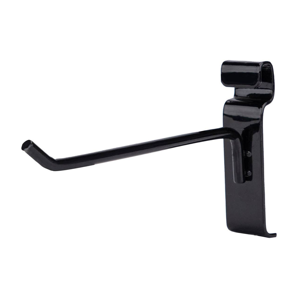 Black Peg Hook for Wire Grid: 2 inch