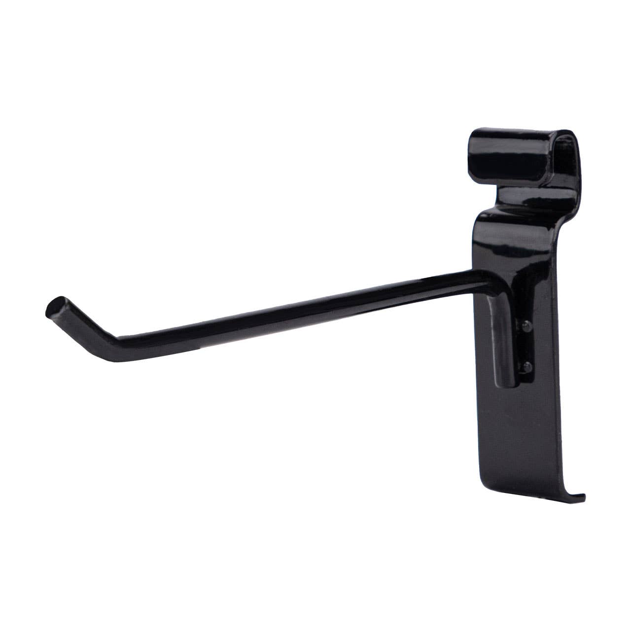 Black Peg Hook for Wire Grid: 2 inch