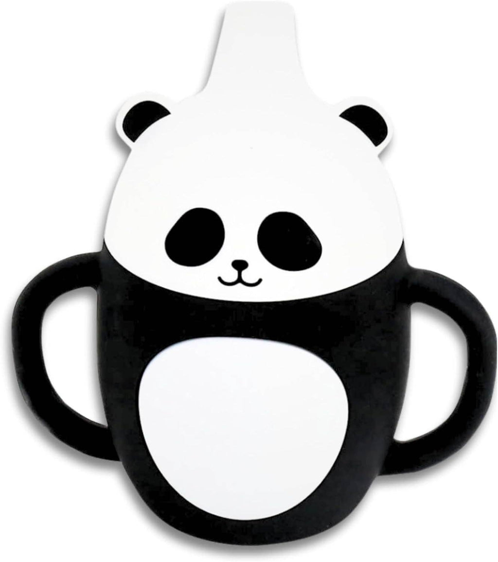 Sippy Animal Silicone Sipping Water Cups Safe BPA Free Silicone Baby Training Cups With Straw Baby Silicon Cups(10 Pack): 1 Pack(Mix & Match Colors)