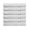 A1HC 100% Cotton Quick Dry & Highly Absorbent Hand Towel Set: Bright White