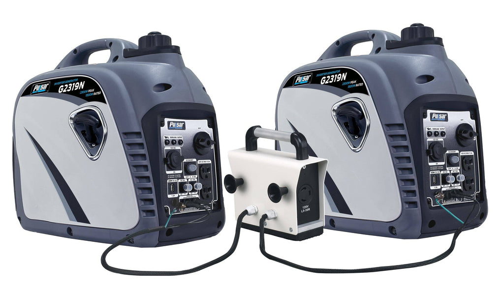 Pulsar 2300W Portable Gas-Powered Quiet Inverter & Parallel Capability Generator G2319N