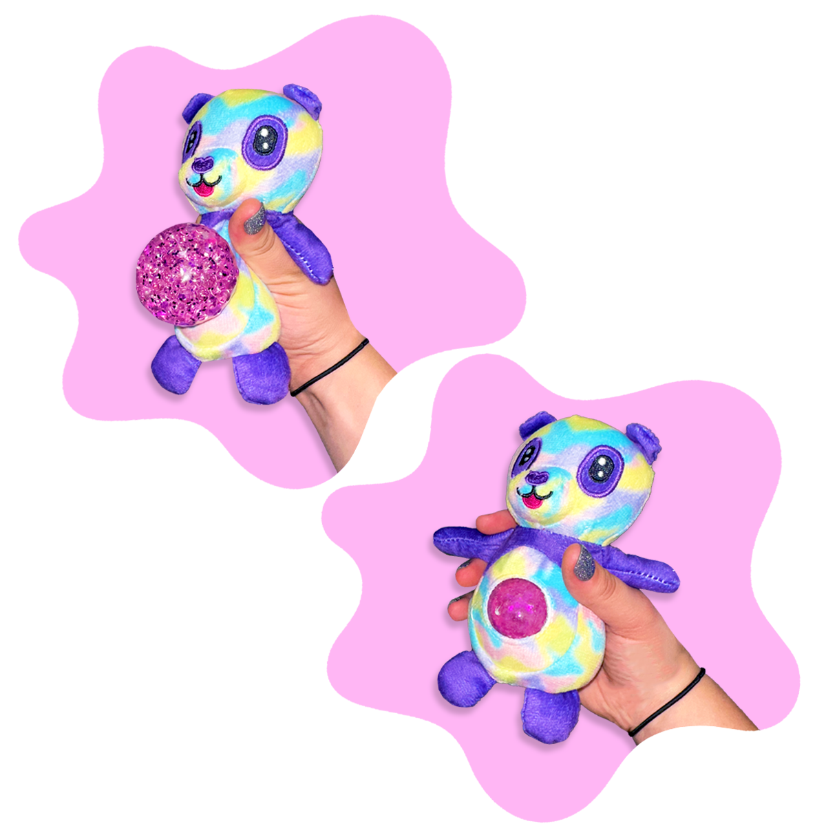 Belly Popz Squeeze Plush Stress Toy Assortment - 12/Display: Wholesale Price