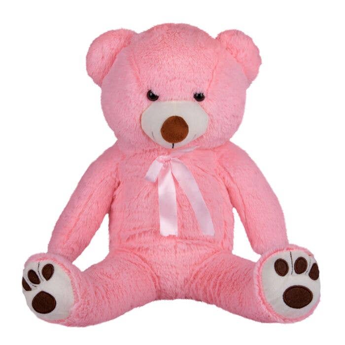 Large Pink Plush Teddy Bear 23"
