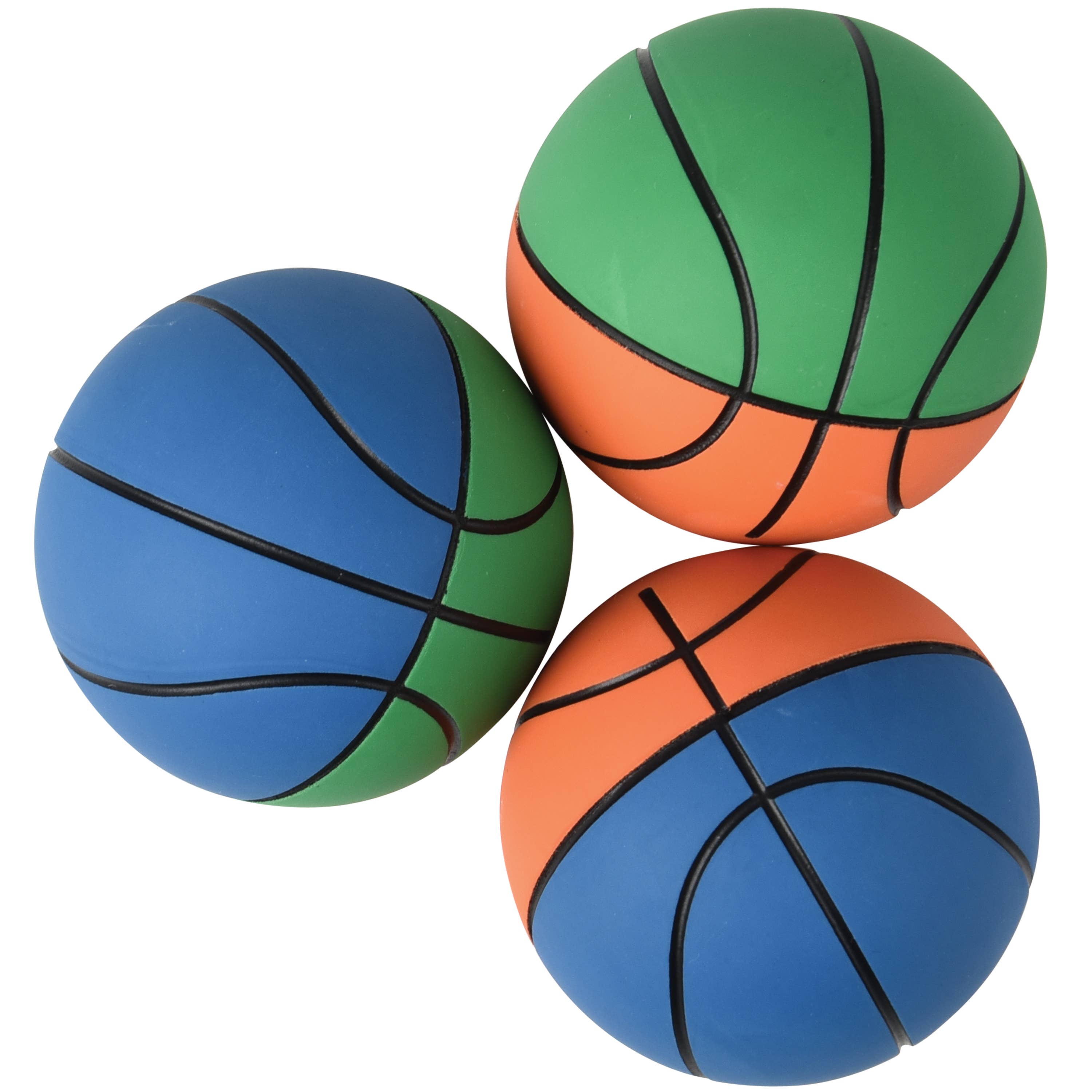 2-Tone High Bounce Basketball 24-unit Display
