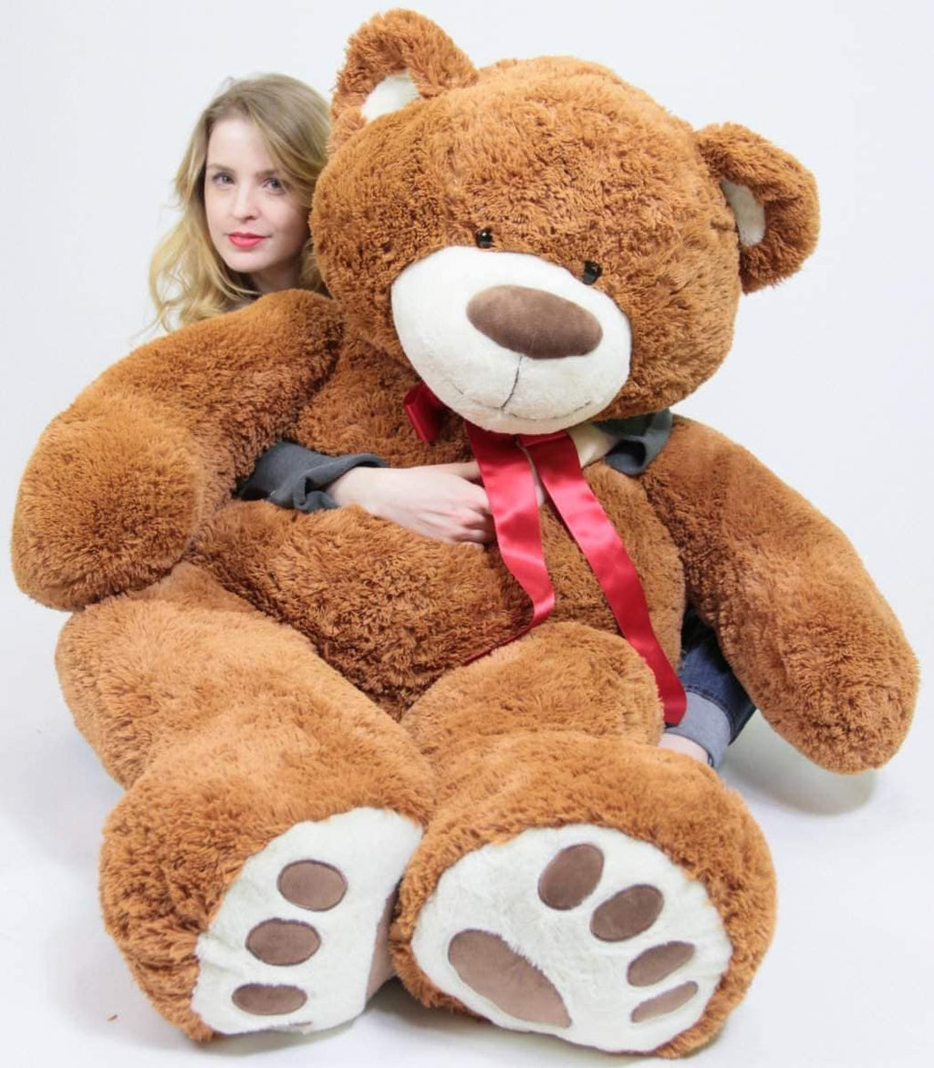 Giant Teddy Bear in Big Box Fully Stuffed & Ready to Hug: Tshirt I Love You