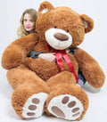 Giant Teddy Bear in Big Box Fully Stuffed & Ready to Hug: Tshirt I Love You
