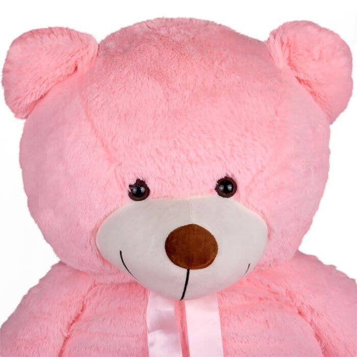 Large Pink Plush Teddy Bear 23"
