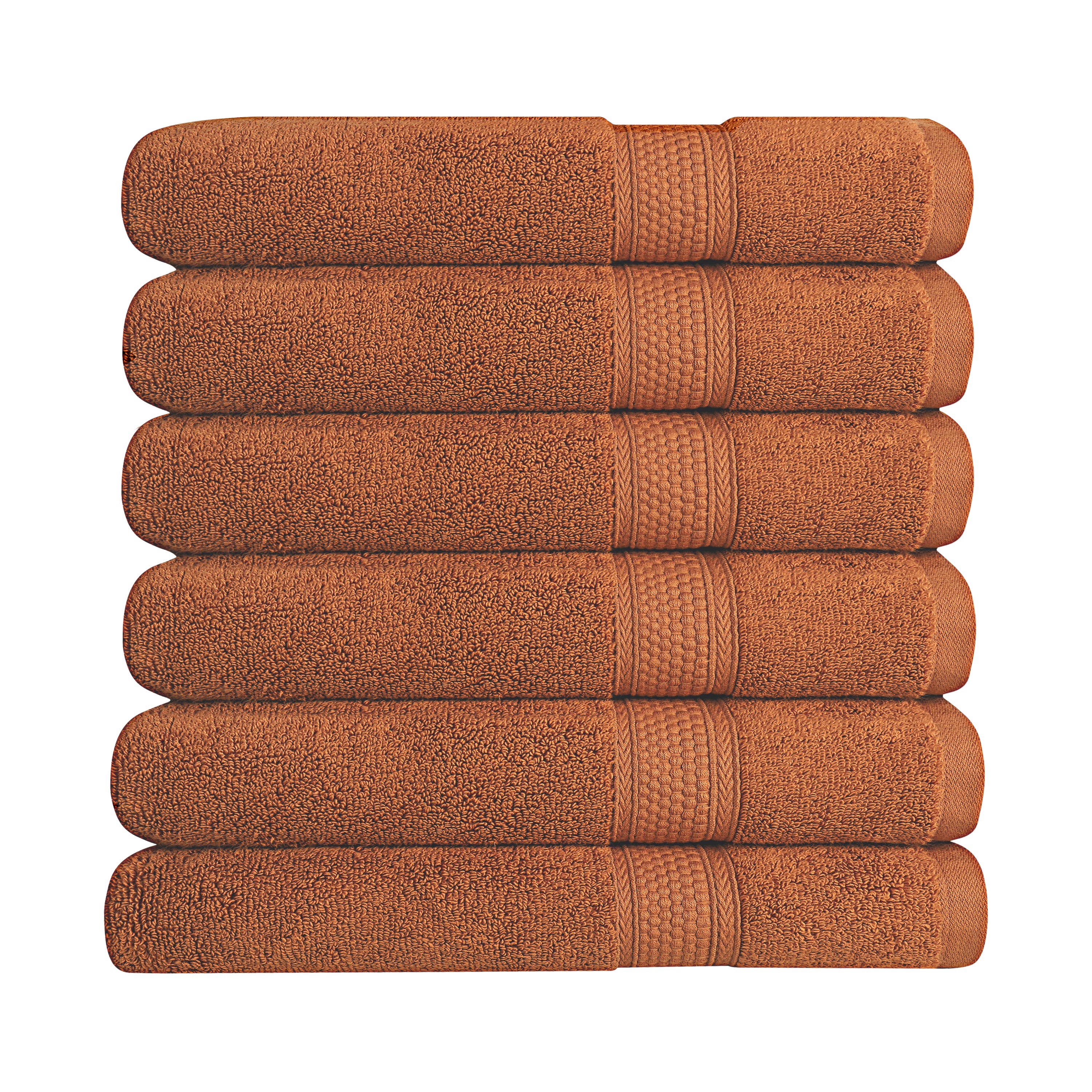 A1HC 100% Cotton Quick Dry & Highly Absorbent Hand Towel Set: Chambray Blue