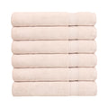 A1HC 100% Cotton Quick Dry & Highly Absorbent Hand Towel Set: Peach Blush