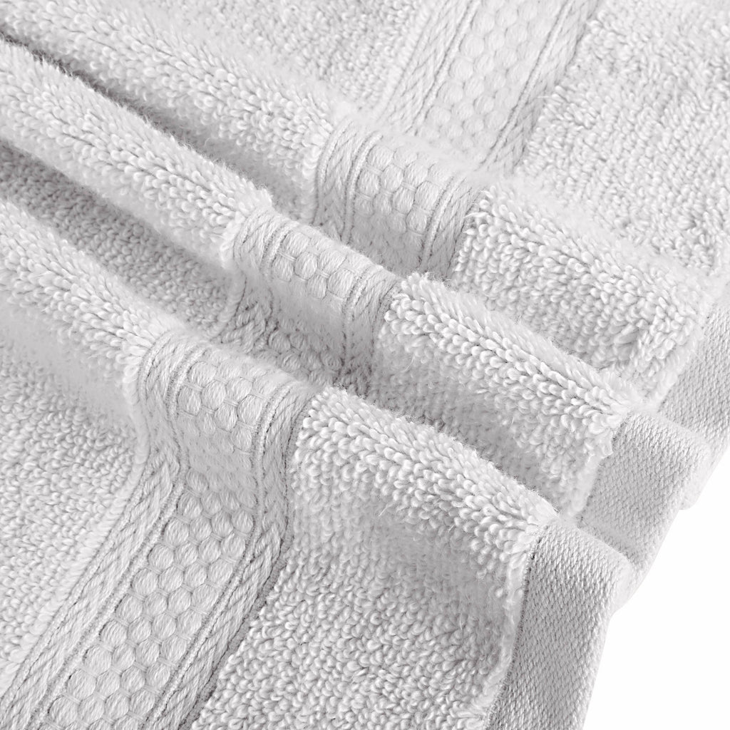 A1HC 100% Cotton Quick Dry & Highly Absorbent Hand Towel Set: Chambray Blue