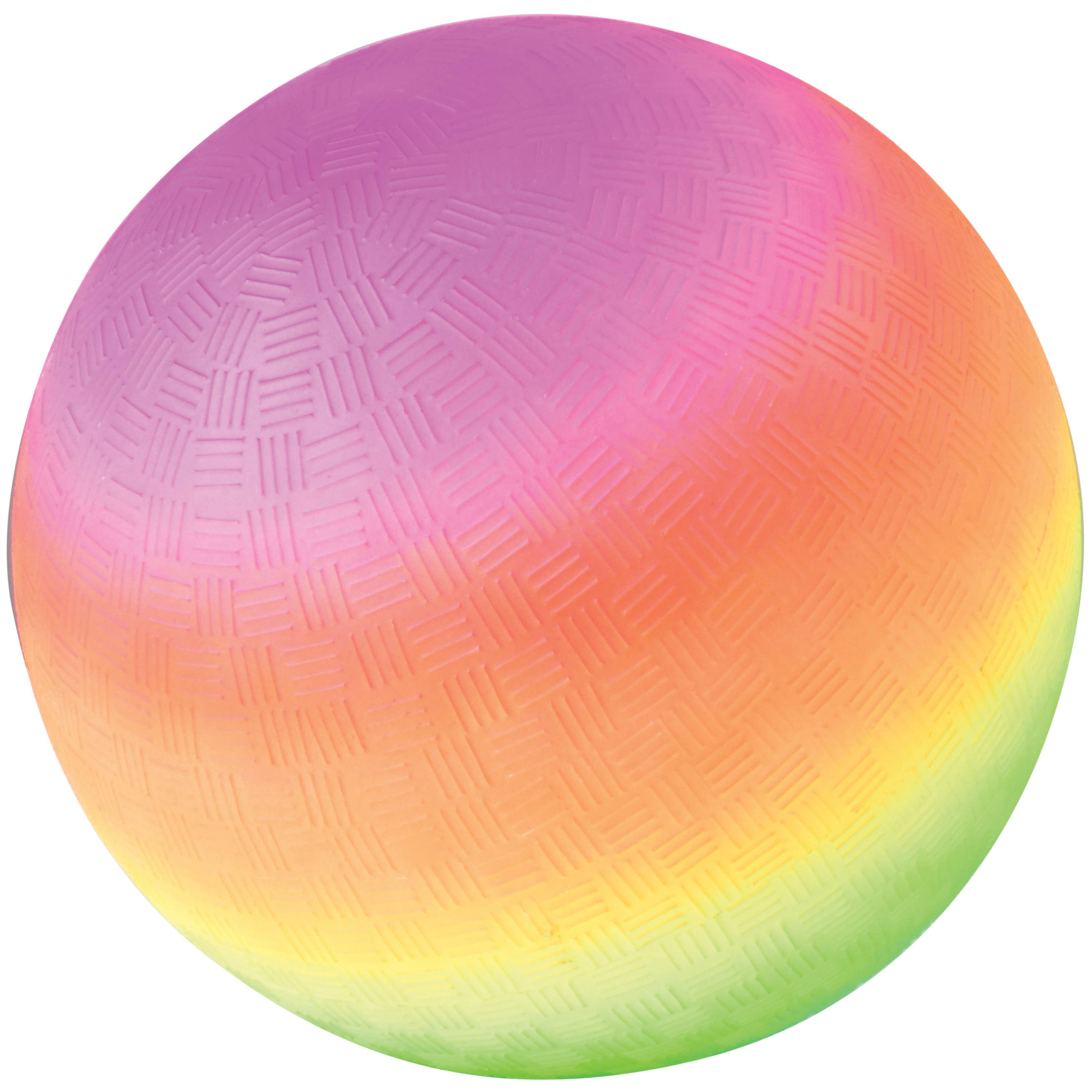 9" Rainbow Playground Balls 12-unit case pack (Polybags)