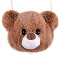 Brown Teddy-Bear Purse