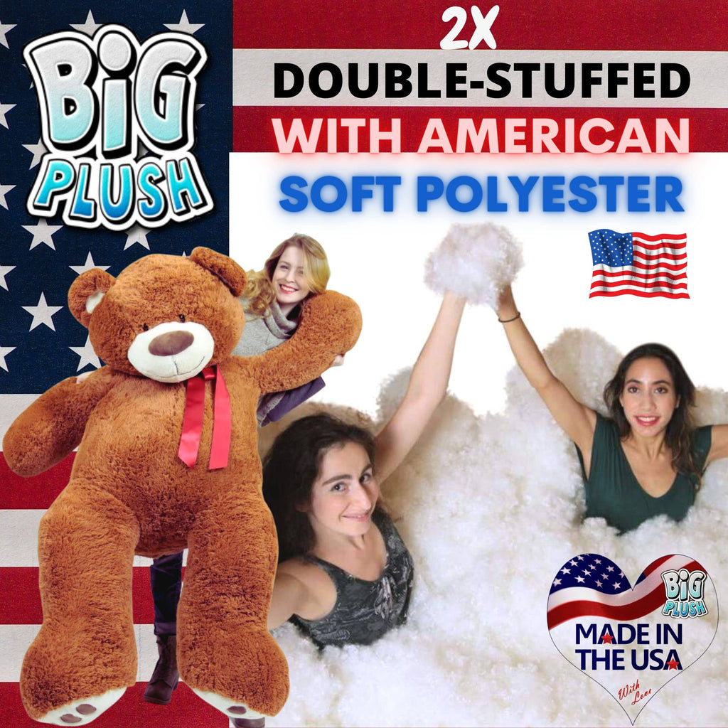 Giant Teddy Bear in Big Box Fully Stuffed & Ready to Hug: Tshirt I Love You