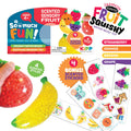 So Much Fun! Scented Squishy Fruit Ball Assortment- 12/Pack: Closeout Price