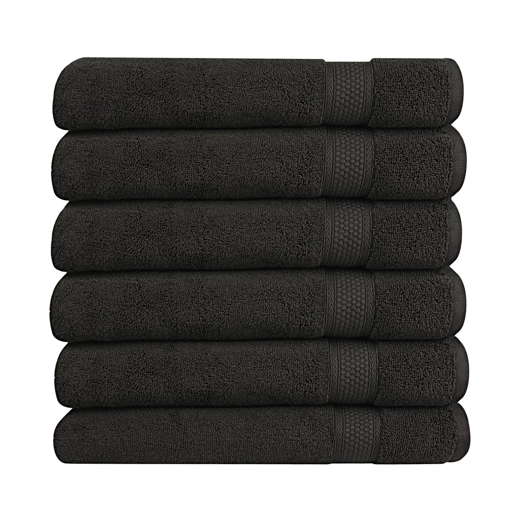 A1HC 100% Cotton Quick Dry & Highly Absorbent Hand Towel Set: Peach Blush