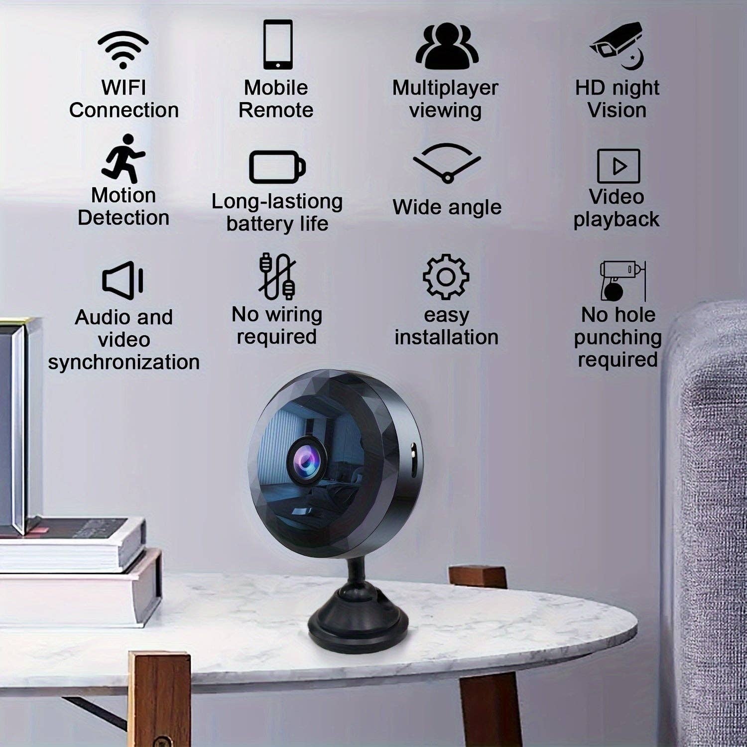Smart Home Wi-Fi Camera 1080p — Gullee Gadgets