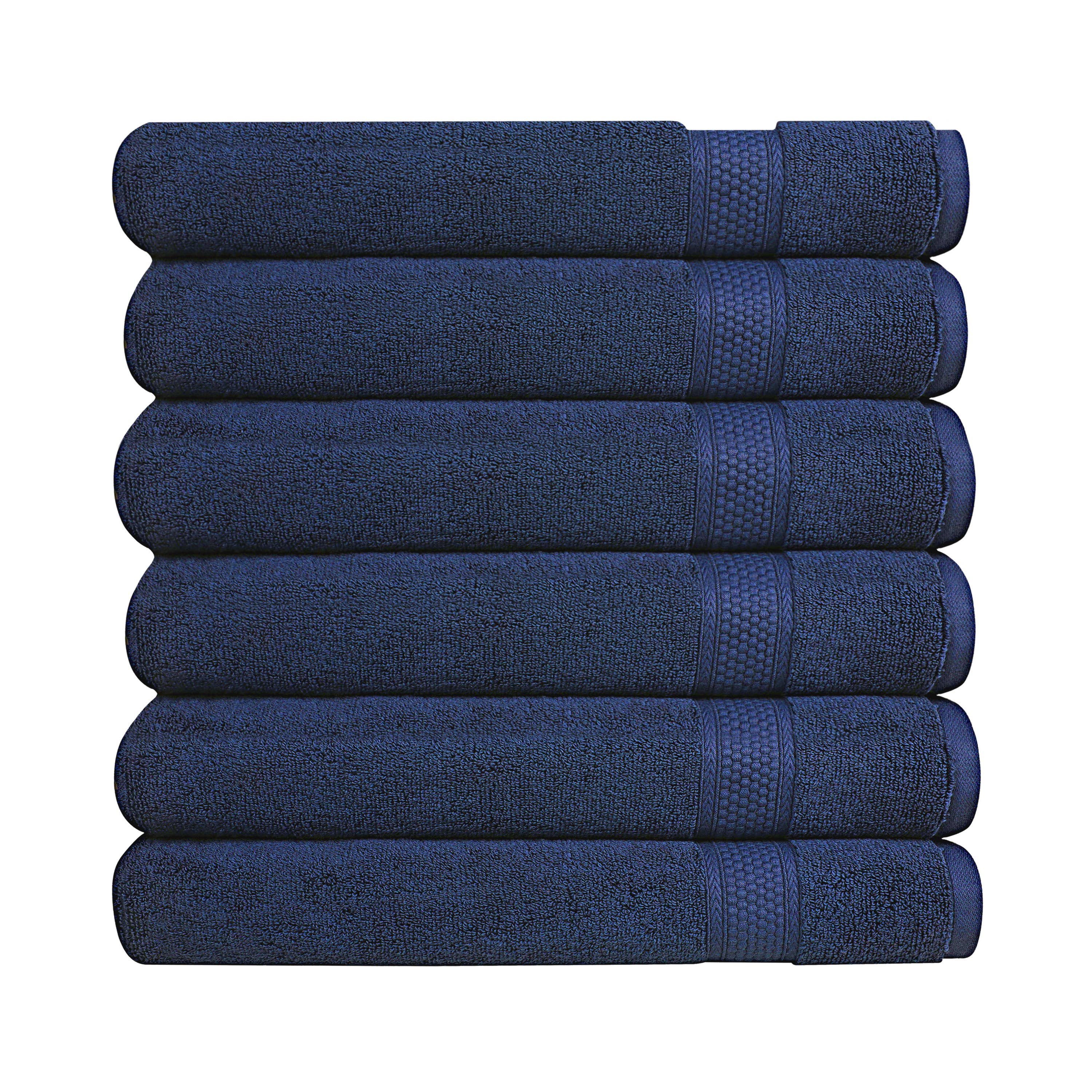 A1HC 100% Cotton Quick Dry & Highly Absorbent Hand Towel Set: Peach Blush