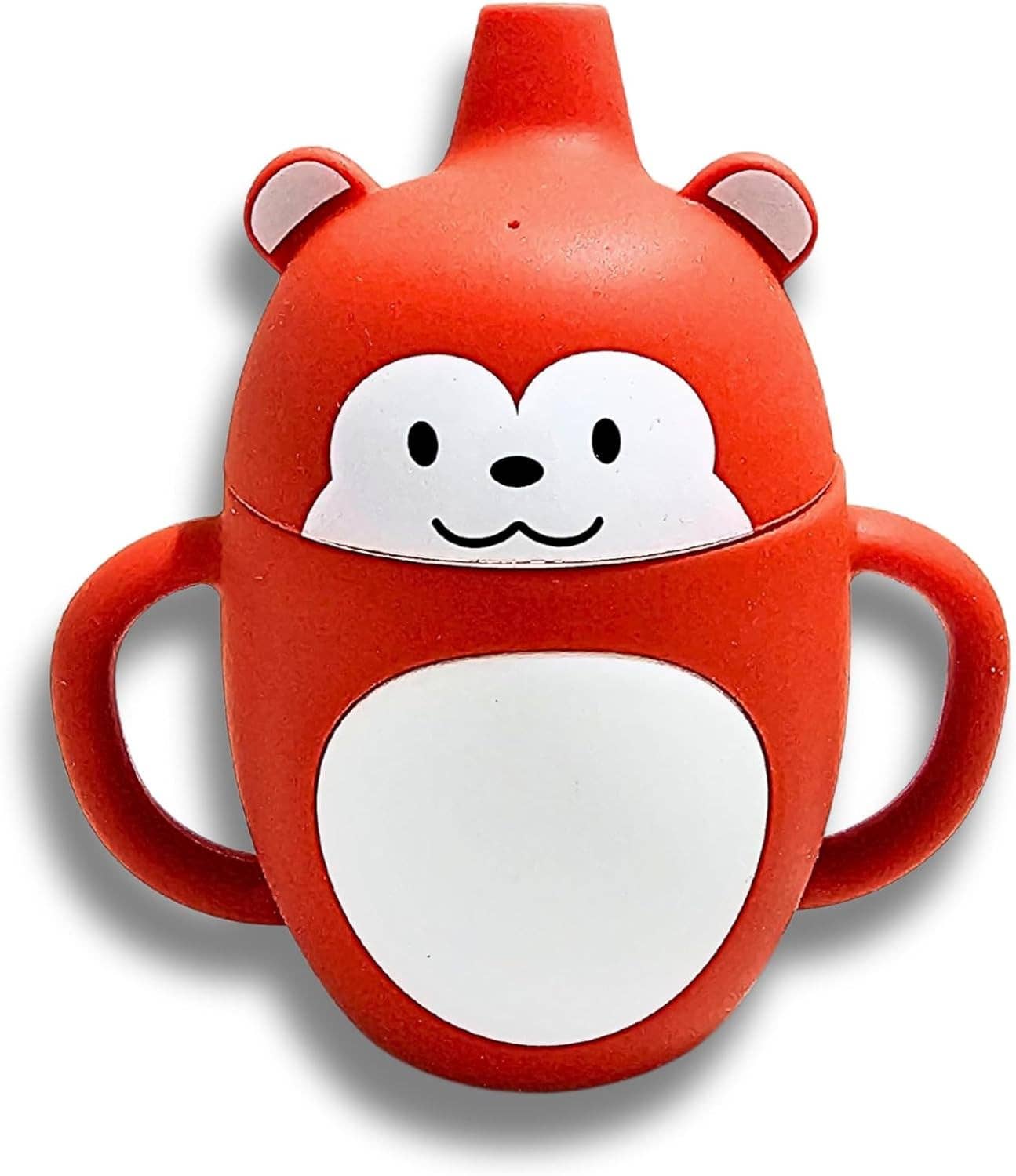 Sippy Animal Silicone Sipping Water Cups Safe BPA Free Silicone Baby Training Cups With Straw Baby Silicon Cups(10 Pack): 1 Pack(Mix & Match Colors)