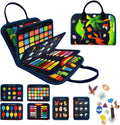 Educational Felt Busy Book Kids Sensory Montessori: 1 Set(Mix & Match Styles)