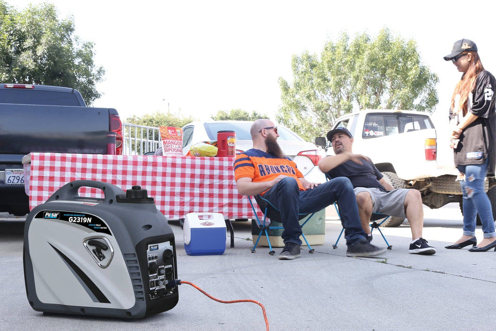 Pulsar 2300W Portable Gas-Powered Quiet Inverter & Parallel Capability Generator G2319N